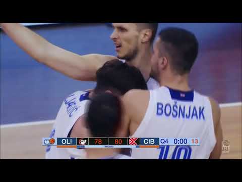 Marko Tomas is Cibona's hero! (Petrol Olimpija - Cibona, 23.12.2017)