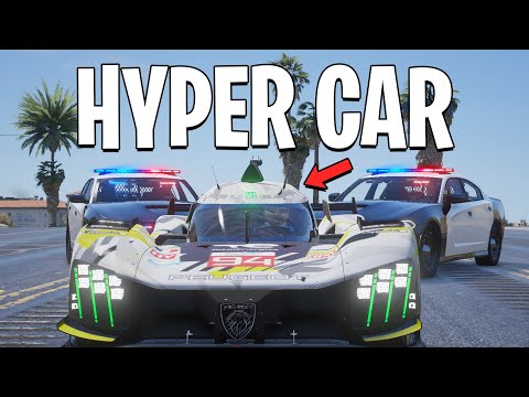 Trolling Cops In A Hypercar on GTA 5 RP