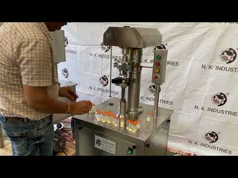 Semi Automatic Vial Capping Machine