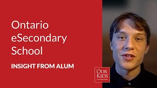 Ontario eSecondary School, Alumnus Video Review from Michael Hall