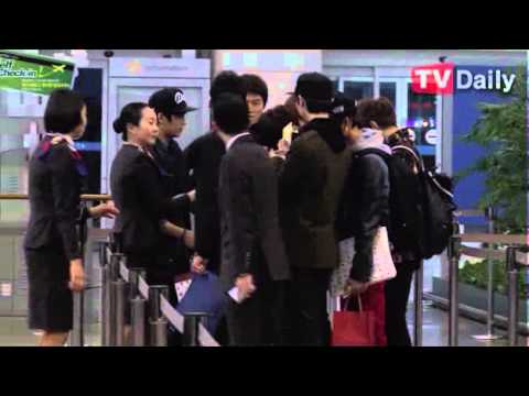 [TVDaily] 130314 BTOB heading for KMW Bangkok