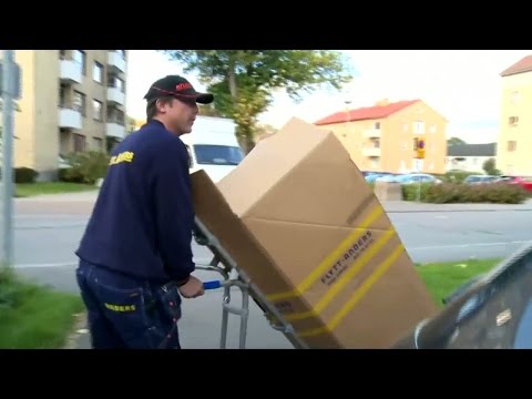 Matte och Willy agerar flyttgubbar - Spring! (TV4)