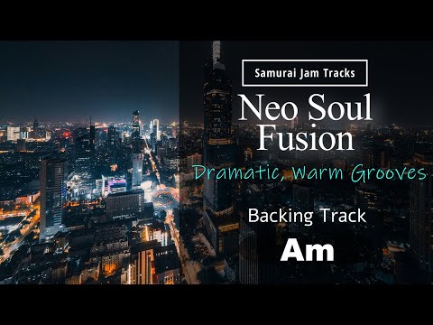 Neo Soul Fusion Guitar Backing Tack in Am