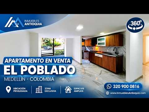 Apartamento en Venta en El Poblado, Medellín | Conoce esta Propiedad  www.inmueblesantioquia.com