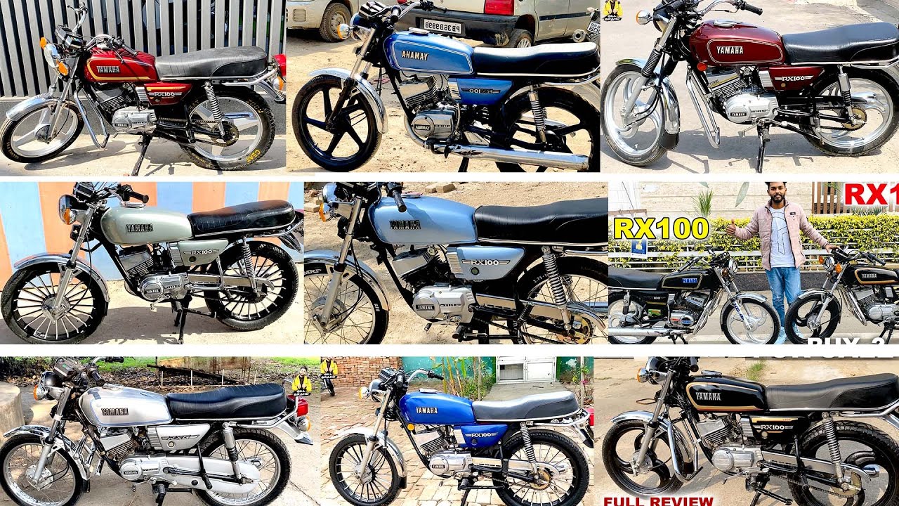 Yamaha rx100 TOP -12 best colour Modified | Gill brand | modified yamaha rx100