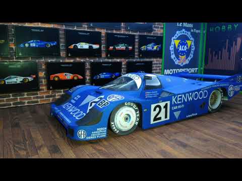Thumbnail for Porsche 956 #21 Le Mans 1983 paper models. scale 1/24 by Porsche 956, Porsche