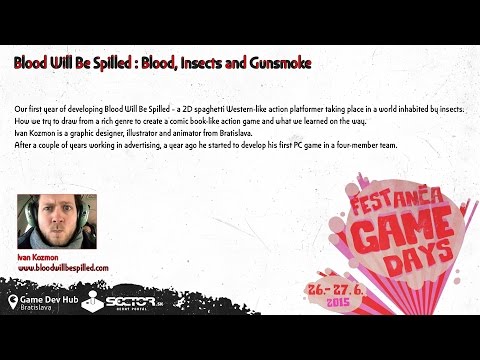 Blood Will Be Spilled: Blood, Insects and Gunsmoke