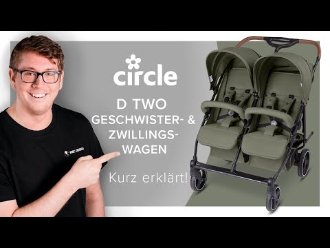 Carucior pentru gemeni D Two Circle