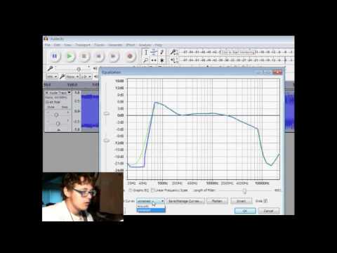 How to make an acoustic guitar sound distorted in Audacity