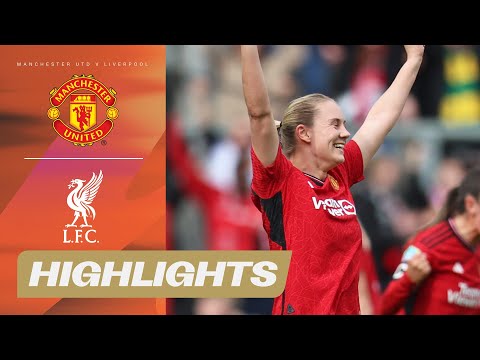 Naalsund Nets Brace 💥💥 | Manchester United v Liverpool | Barclays WSL 25/26