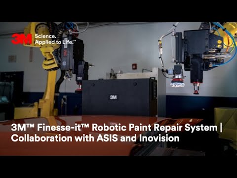 3M™ Finesse-it™ Robotic Paint Repair System | Collaboration with ASIS and Inovision