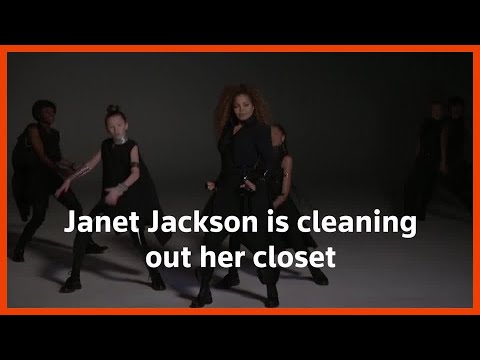 ジャネット・ジャクソン、チャリティでクローゼットを大掃除 (Janet Jackson to clean out her closet for charity)