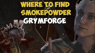Where to find Smokepowder in GrymForge! BG3