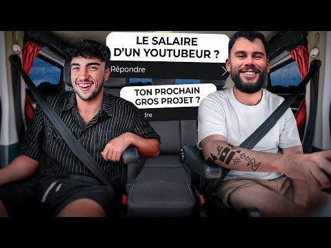 INOXTAG SE CONFIE DANS MON VAN ! (c'est dur d'être youtubeur ?)