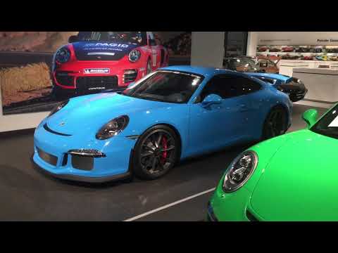 2015 GT3 Paint to sample Riviera Blue at Porsche Colorado Springs