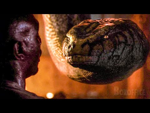 Betrayed, bitten by a spider and eaten by a snake | Anacondas: The Hunt for the Blood Orchid | CLIP