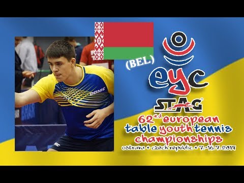 LIMONOV Anton UKR - TSYHANOUSKI  Mikhail BLR 2019 European Youth Championships