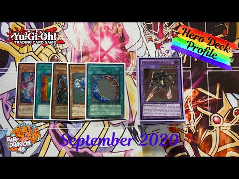 Yu-Gi-Oh! Hero Deck Profile - September 2020!