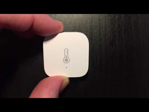 Pairing the Xiaomi Aqara Temperature / Humidity Sensor