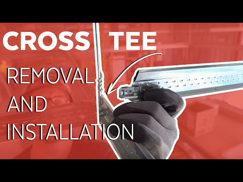 Cross Tee Removal and Installation | Armstrong Ceiling Solutions