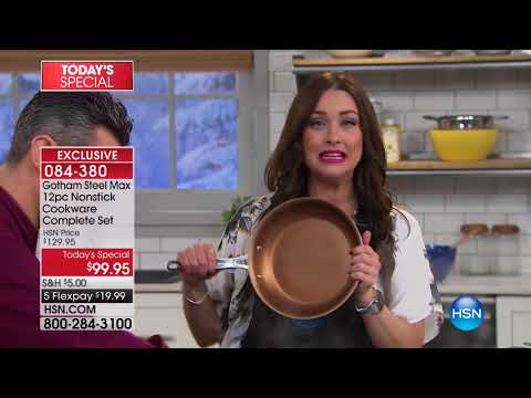 HSN | Gotham Steel Cookware Premiere 12.29.2017 - 12 AM