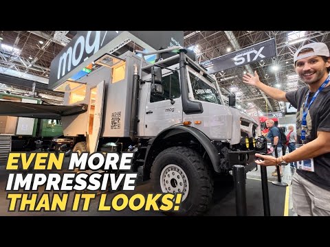 This motorhome will BLOW YOUR MIND! 2026 Mercedes-Benz Unimog MogX