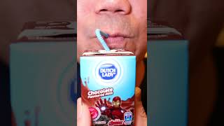 ASMR Dutch Lady Iron Man UHT Chocolate Milk #DoctorTristanPeh #ASMR #Milk #IronMan