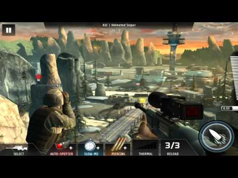 Kill Shot Bravo Region 2 Primary Mission 11 - Kill 1 Helmeted Sniper