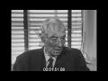 Interview with J. Robert Oppenheimer, 1960s - Archive Film 1093102