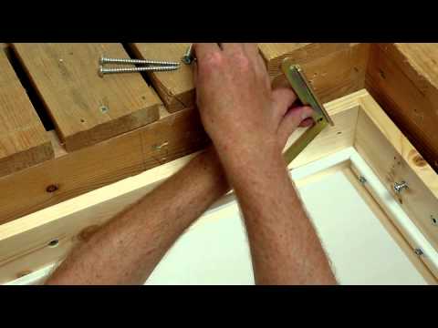 clickFIX 36 Mini loft ladder form DOLLE– How to mount your loft ladder