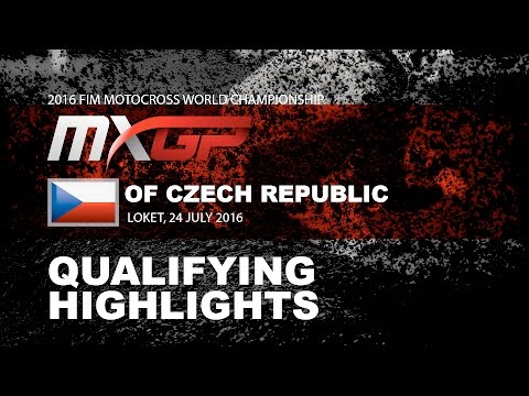 MXGP Qualifying Race Highlights MXGP of Czech Republic 2016