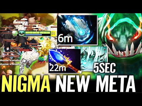 🔥 NIGMA Tidehunter NEW META — 6MIN Meteor Hammer + Aghanim 5SEC Stun Combo Imba Offlane Dota 2 Pro