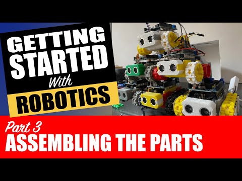 YouTube Thumbnail for Assembling the SMARS parts & soldering