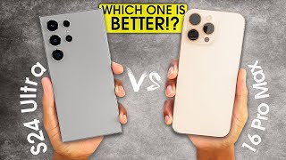 iPhone 16 Pro Max vs S24 Ultra BRUTALLY HONEST