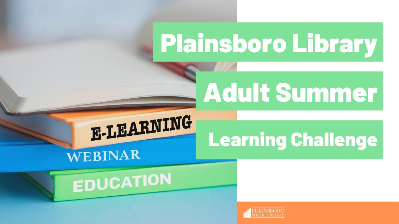 Plainsboro Library Adult Summer Learning Challenge