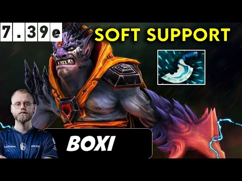 Boxi lion Soft Support - Dota 2 Patch 7.39e Pro Player Gameplay