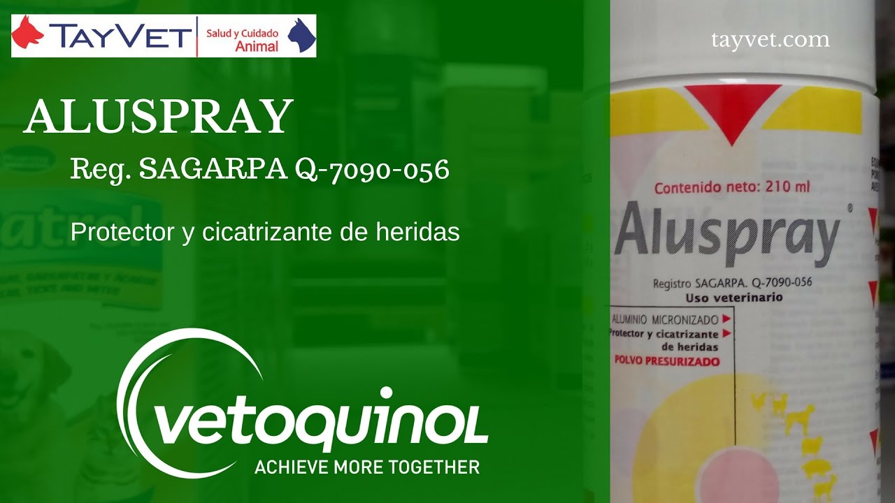 Vetoquinol Aluspray Tayvet Distribuidora Veterinaria