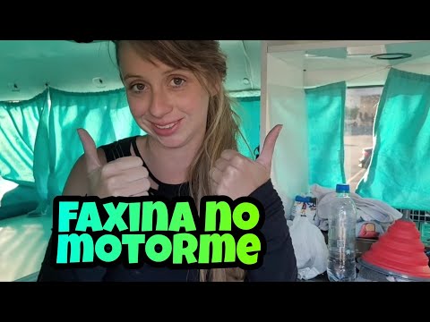 Dia de FAXINA no motorhome | Rotina no frio