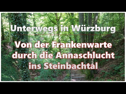 Querfeldein: Frankenwarte - Annaschlucht - Steinbachtal | Unterwegs in Würzburg
