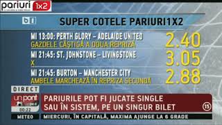 SUPER COTELE PARIURI1X2: Mizam la valori de peste 2.40!