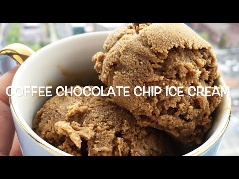 Coffee Chocolate Chip Ice Cream