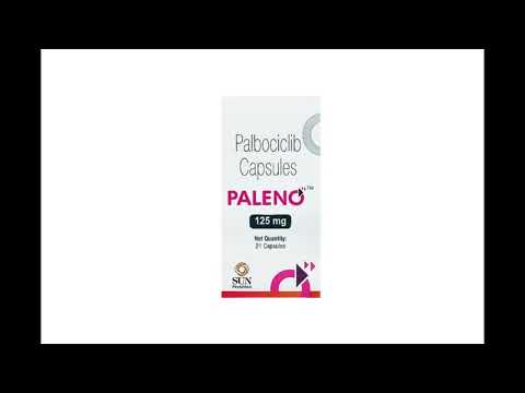 Palbociclib Capsules 125mg  Paleno 125mg Capsules