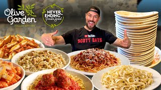 I Ate the Most Pasta Ever Eaten at Olive Garden... It Was INSANE!