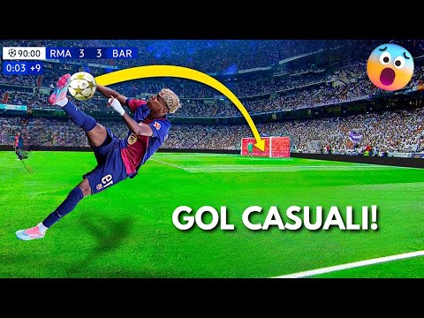 RANDOM GOALS in Football that shouldn't have EXISTED!