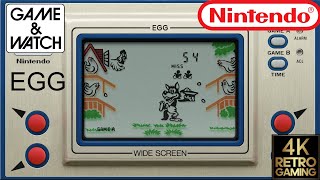 Egg Nintendo Game & Watch 4k Gameplay
