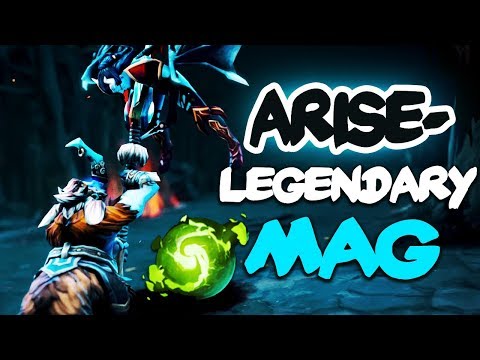 Arise The Legendary Magnus is back! Refresher Orb Build - Dota 2
