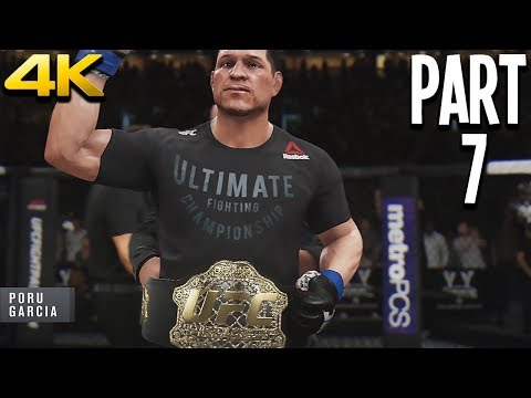 UFC 3 GAMEPLAY WALKTHROUGH CAREER MODE PART 7 - I'm a Champion (Xbox One X 4K)