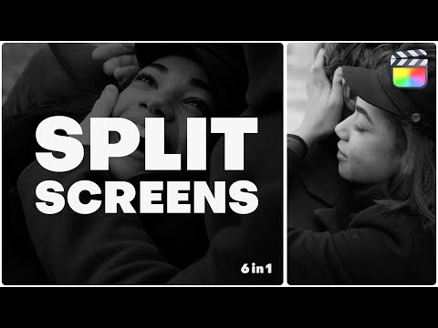 Master Multiscreen Transitions With This Split Screen Template In Final Cut Pro! (tutorial)