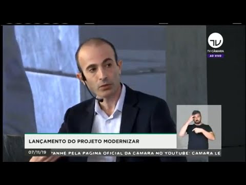 TV Câmara – Palestra com Yuval Harari, autor de “Sapiens” e “Homo Deus” (acompanhe com libras)
