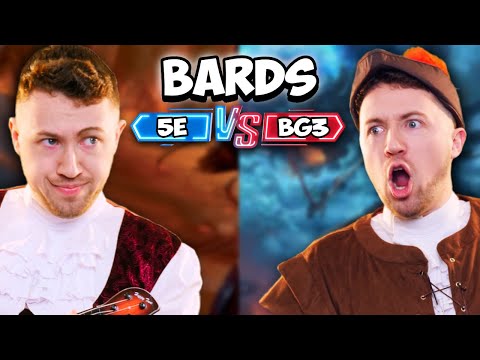 5th Edition vs Baldur's Gate 3: Bards